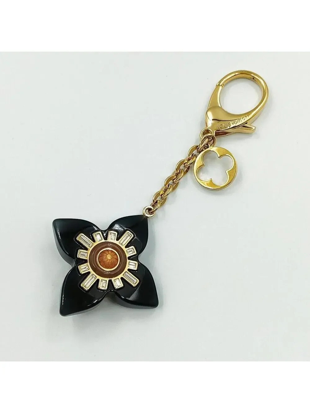 Louis Vuitton Resin Gold Tone Fleur #224024L29B